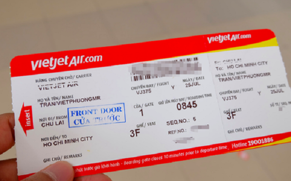Cách làm thủ tục lên máy bay Vietjet