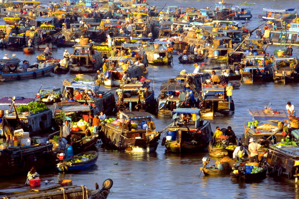 Chợ nổi Cái Răng ở đâu