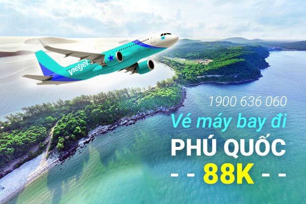 Vé máy bay đi Phú Quốc giá rẻ